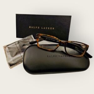 NEW RX PRESCRIPTION Ralph Lauren Polo Brown Tortoise Optical Frames Glasses